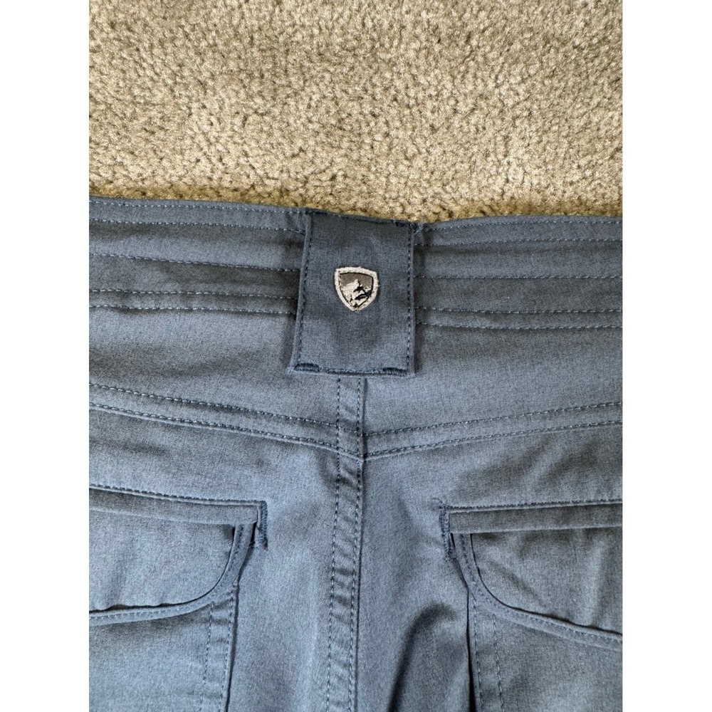 Kuhl Splash Roll Up Cargo Pants Womens 4 Reg Blue Gray Hiking Outdoor RN108846 - Picture 5 of 10